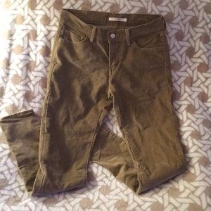 Levi’s khaki colored corduroys